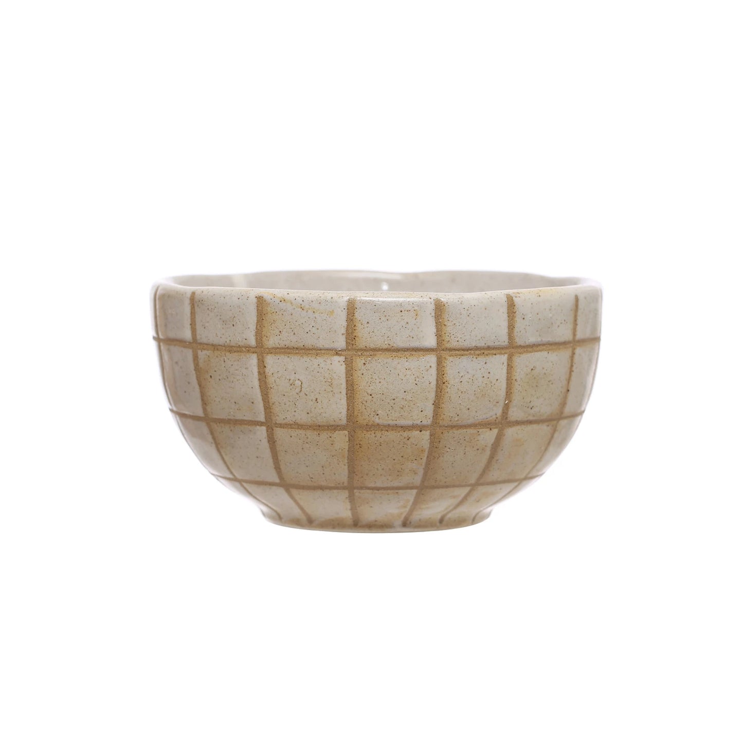 Autumn Grid Patterned Bowl
