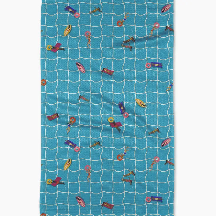 Kitchen Tea Towels by Geometry