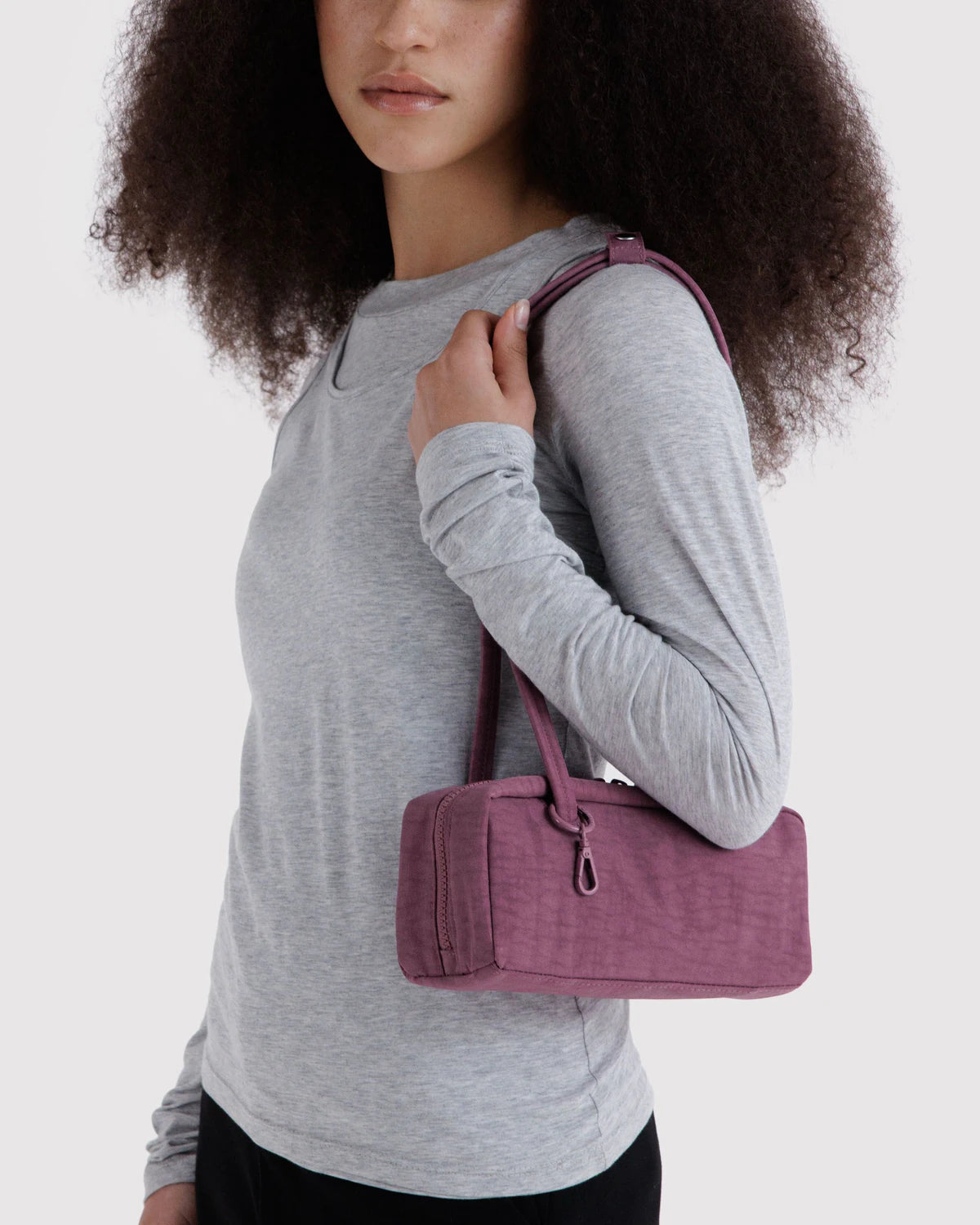 Small Nylon Bowler Bag