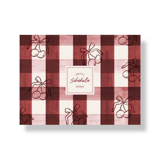 Picnic Undated Productivity Monthly Planning Pad