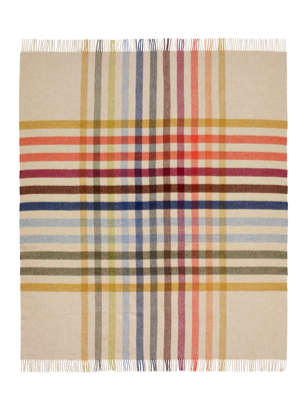 Henley Multicolor Merino Throw