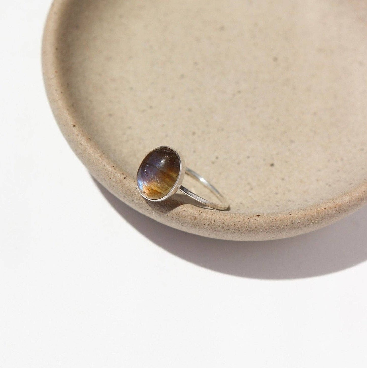 Labradorite Gemstone Ring