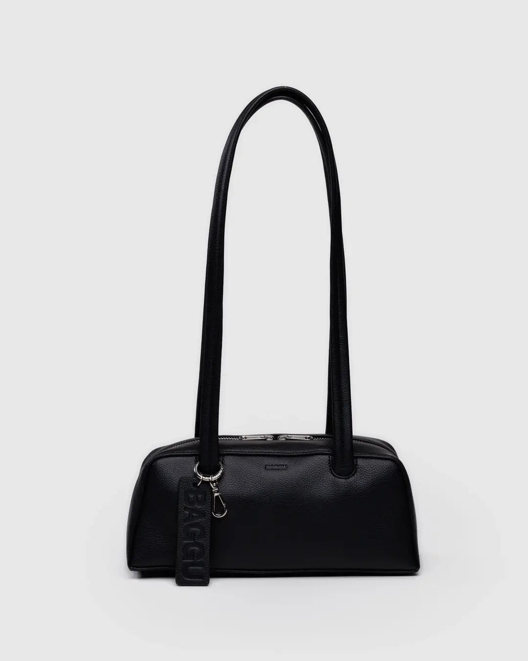 Small Recycled Leather Bowler Bag