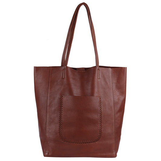 Dolce Leather Tote Shoulder Bag