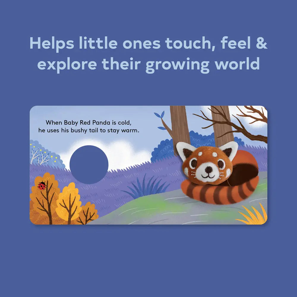 Baby Red Panda Finger Puppet Book
