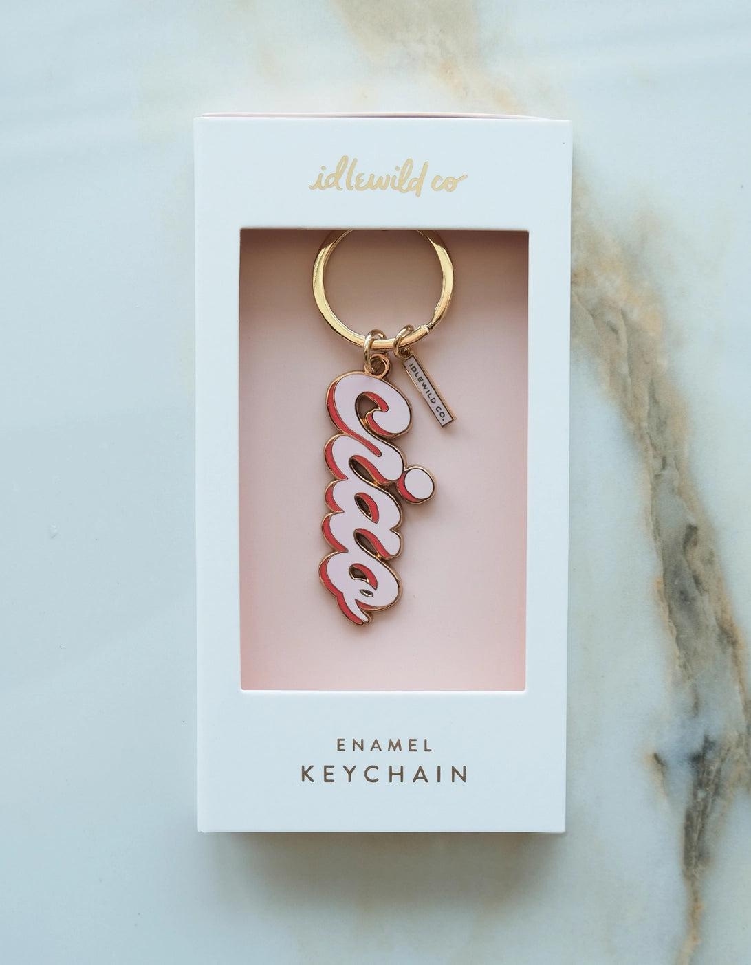 Ciao Enamel Keychain