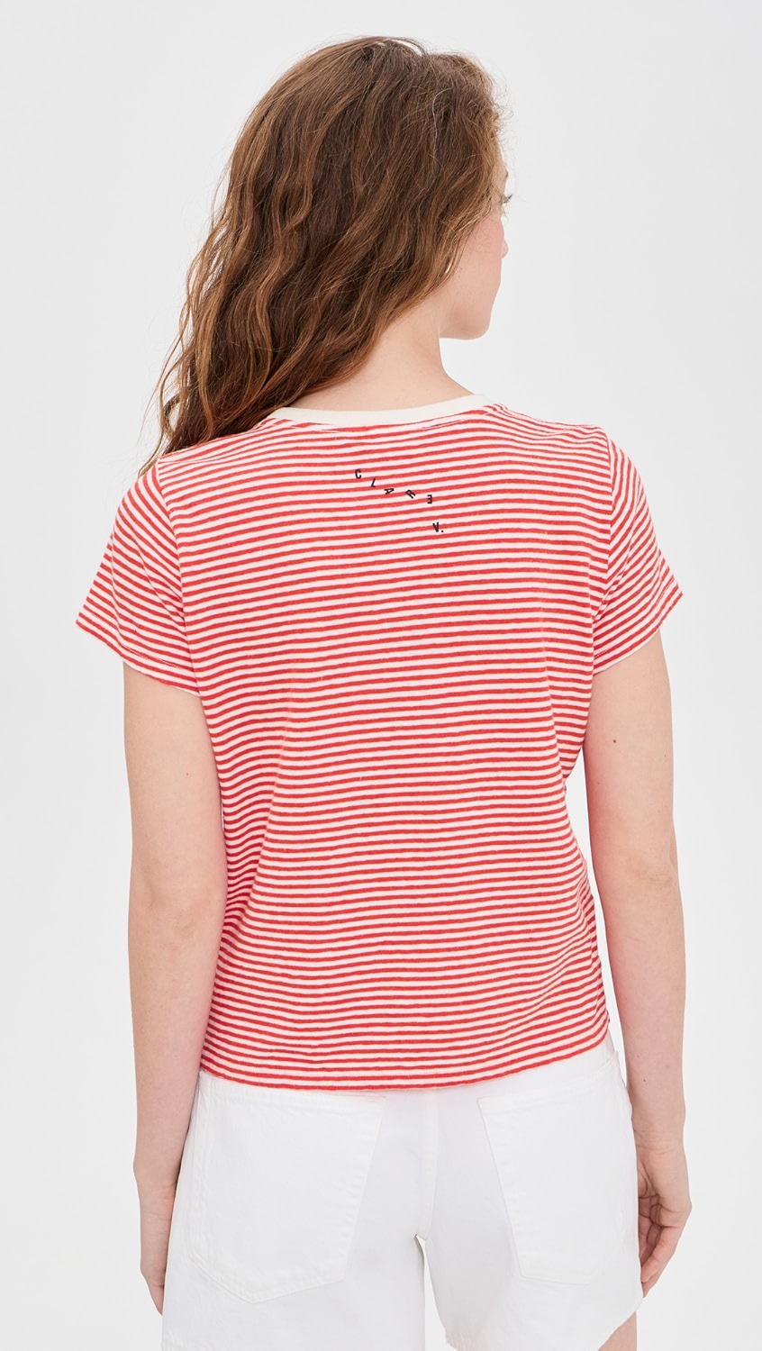 Classic Tee - Mini Stripe