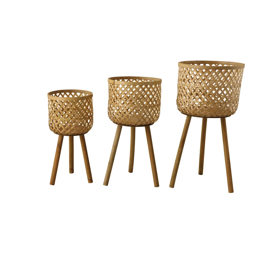 Woven Bamboo Baskets