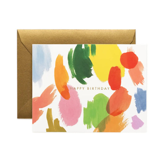 Boxed Set of Palette Birthday Card