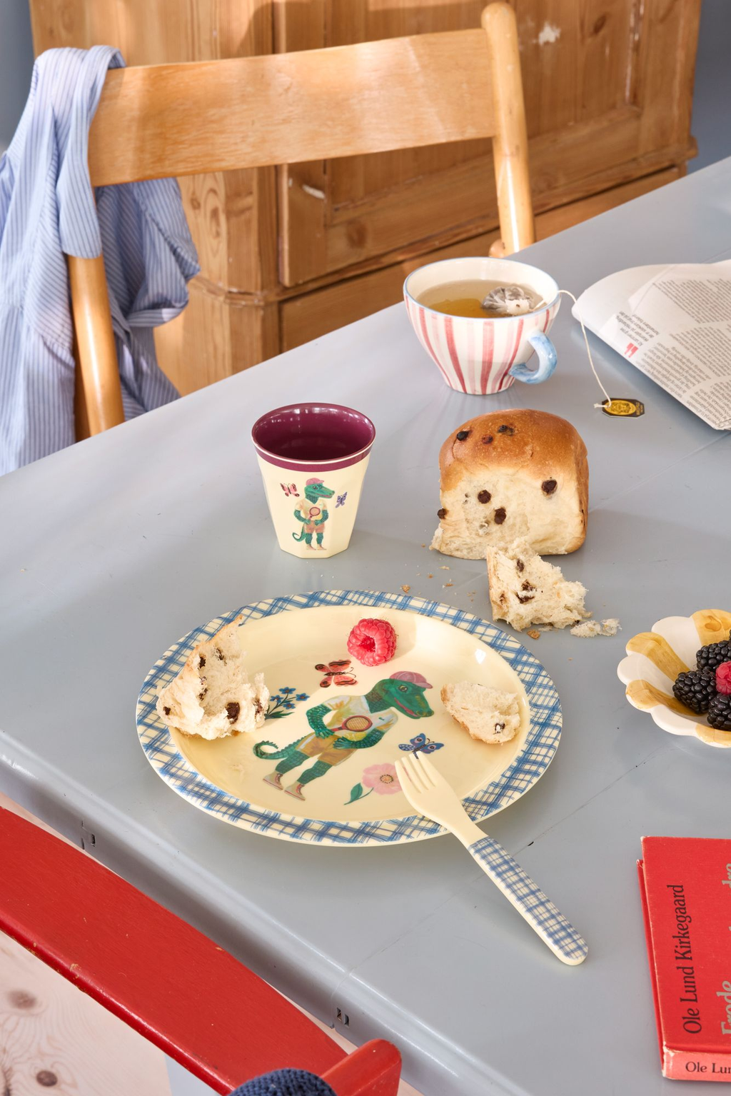 Blue Kids Plate