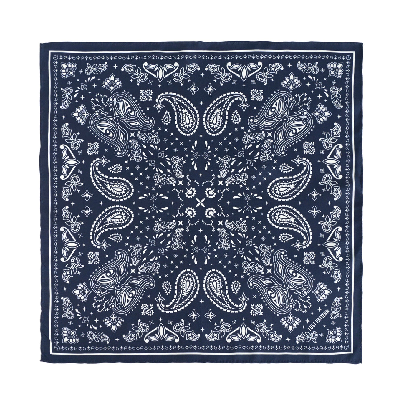 Paisley Silk Bandana Scarf