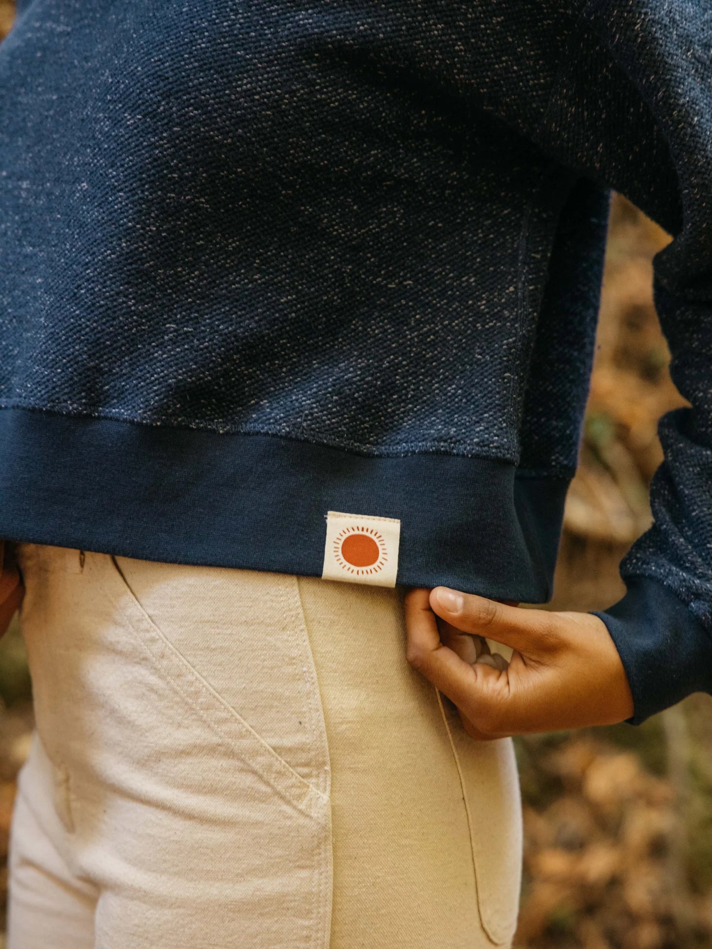 Golden Hour Pullover - Navy