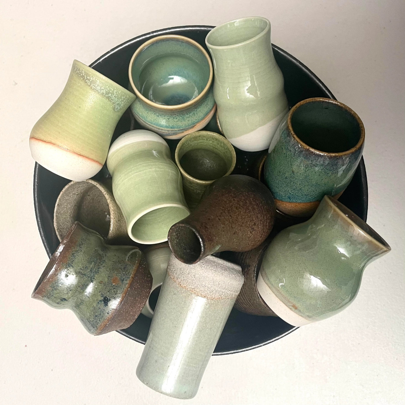 Tiny Ceramic Pots