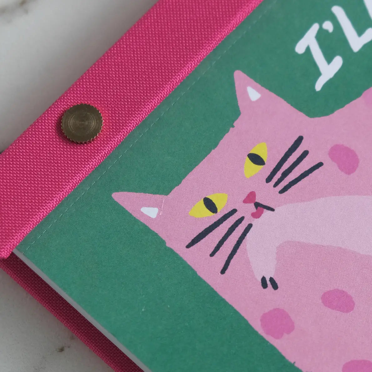 Pink Cat Weekly Planner
