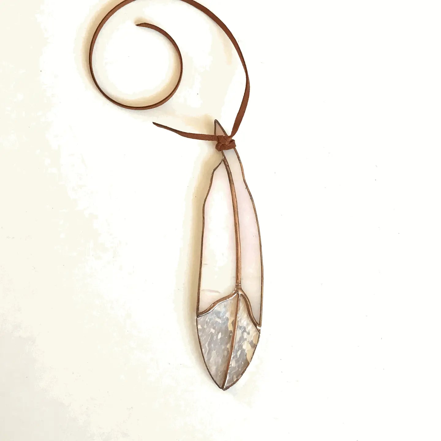 Stained Glass Classic Feather