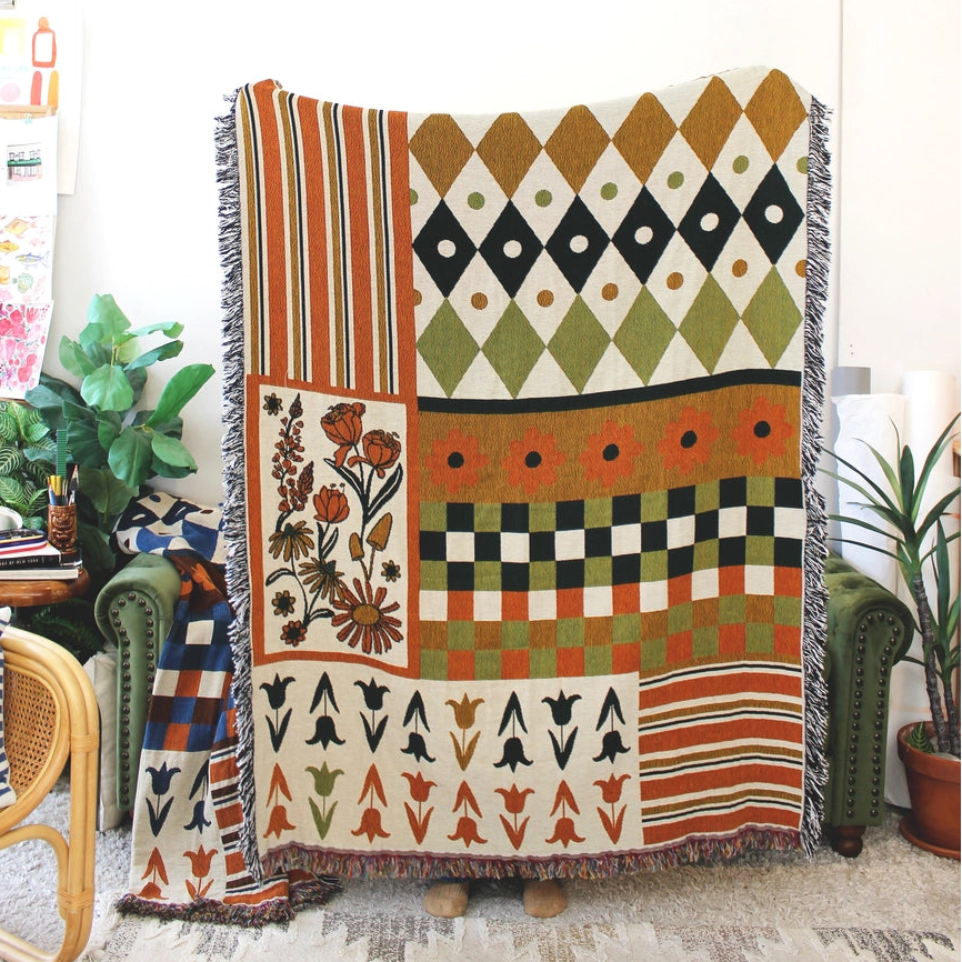 Wallpaper Tapestry Blanket
