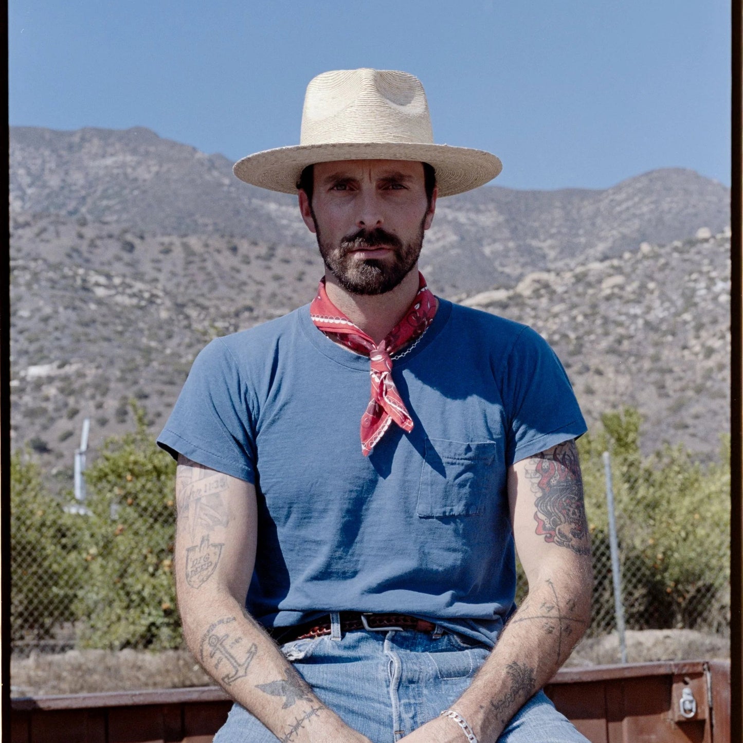 Fisher Straw Sun Hat