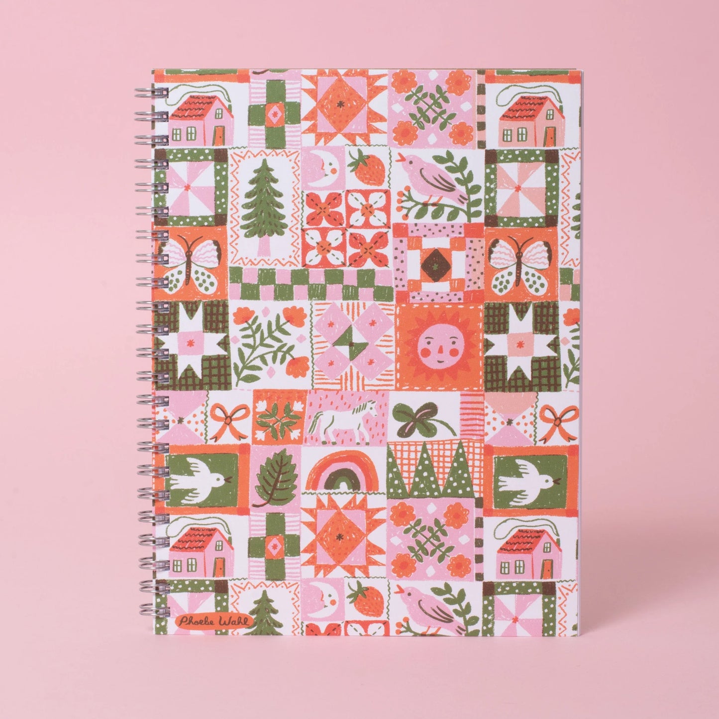Folk Quilt Notebook