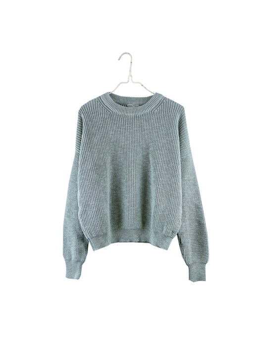 Crewneck Pull-On Sweater