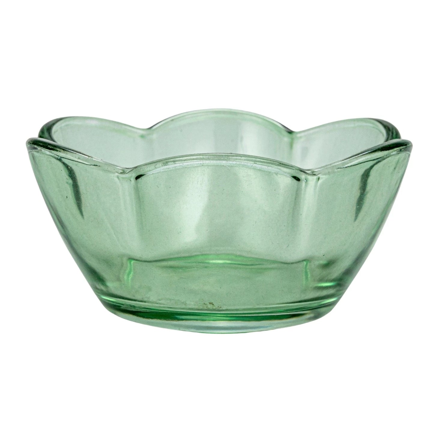 Wood Tray with Glass Tealight Holders and Vase