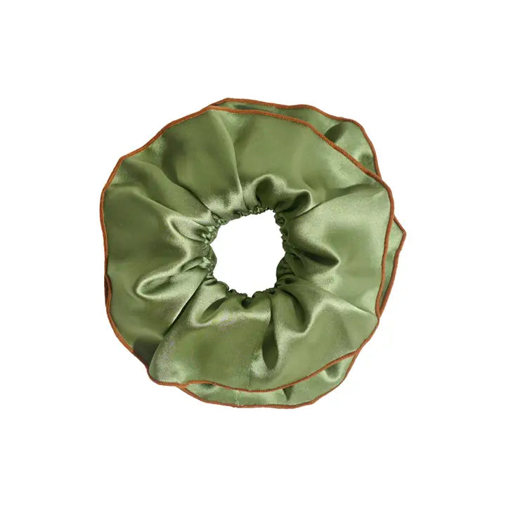Double-Layer Silk Scrunchie