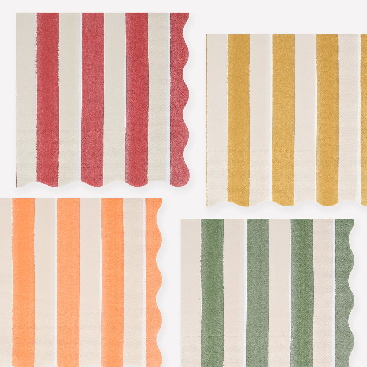 Fall Stripe Napkins