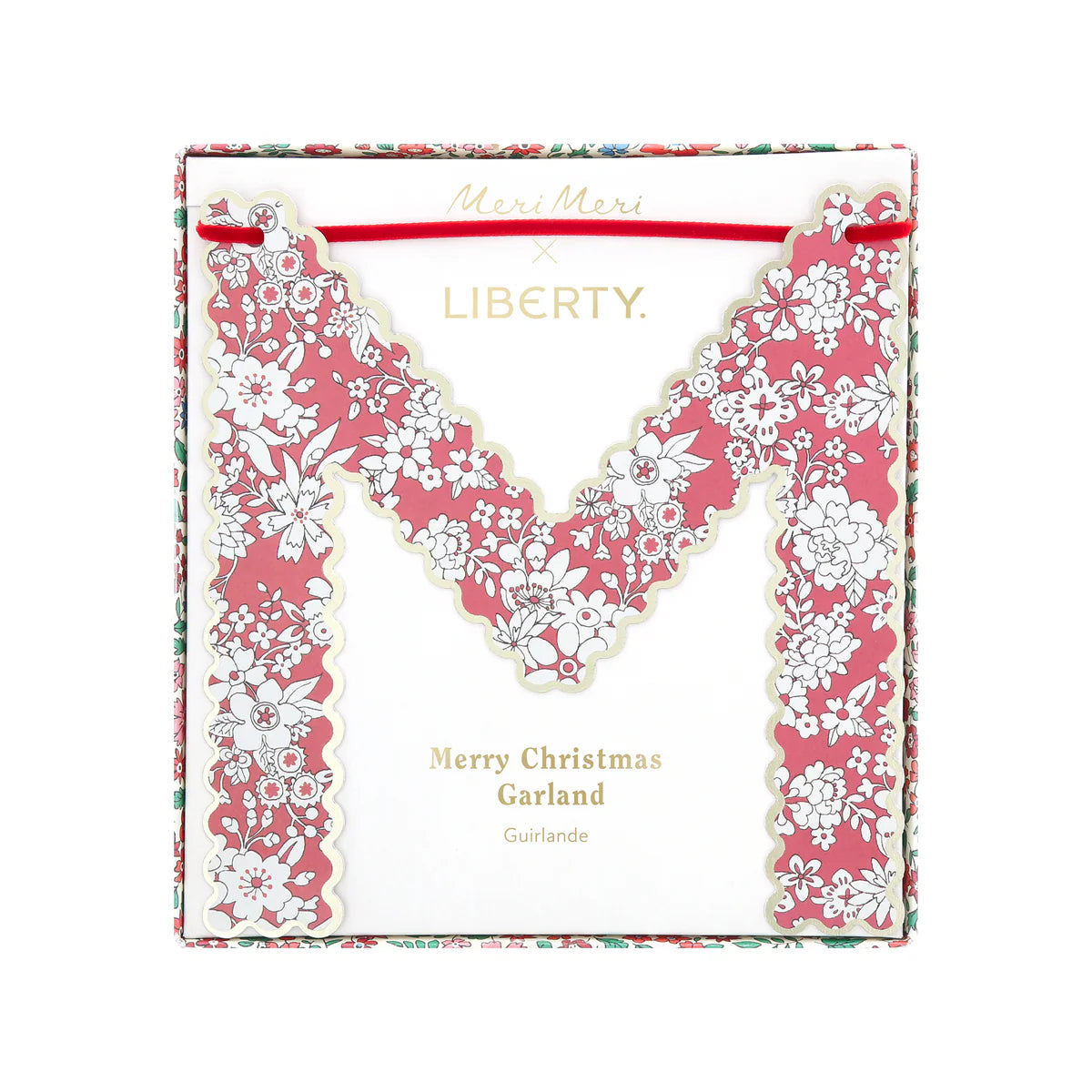 Meri Meri x Liberty Merry Christmas Garland