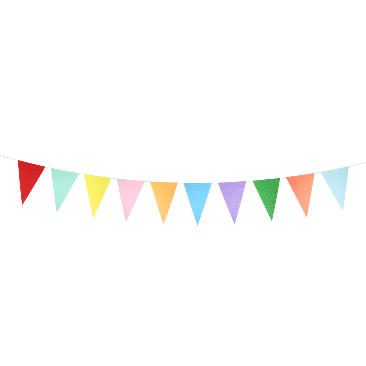 Bright Tissue Flag Garlands