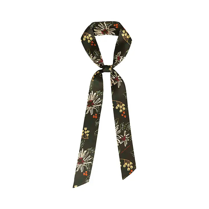 Silk Skinny Scarf