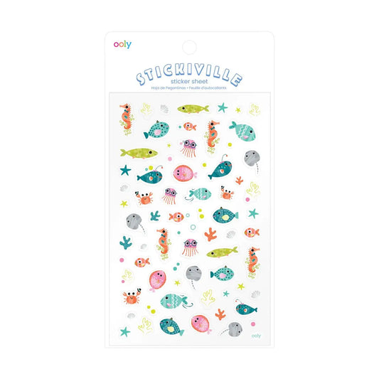 Ocean Buddies Sticker Sheet