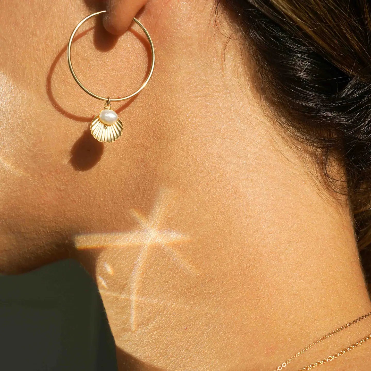Belle Hoop Earrings