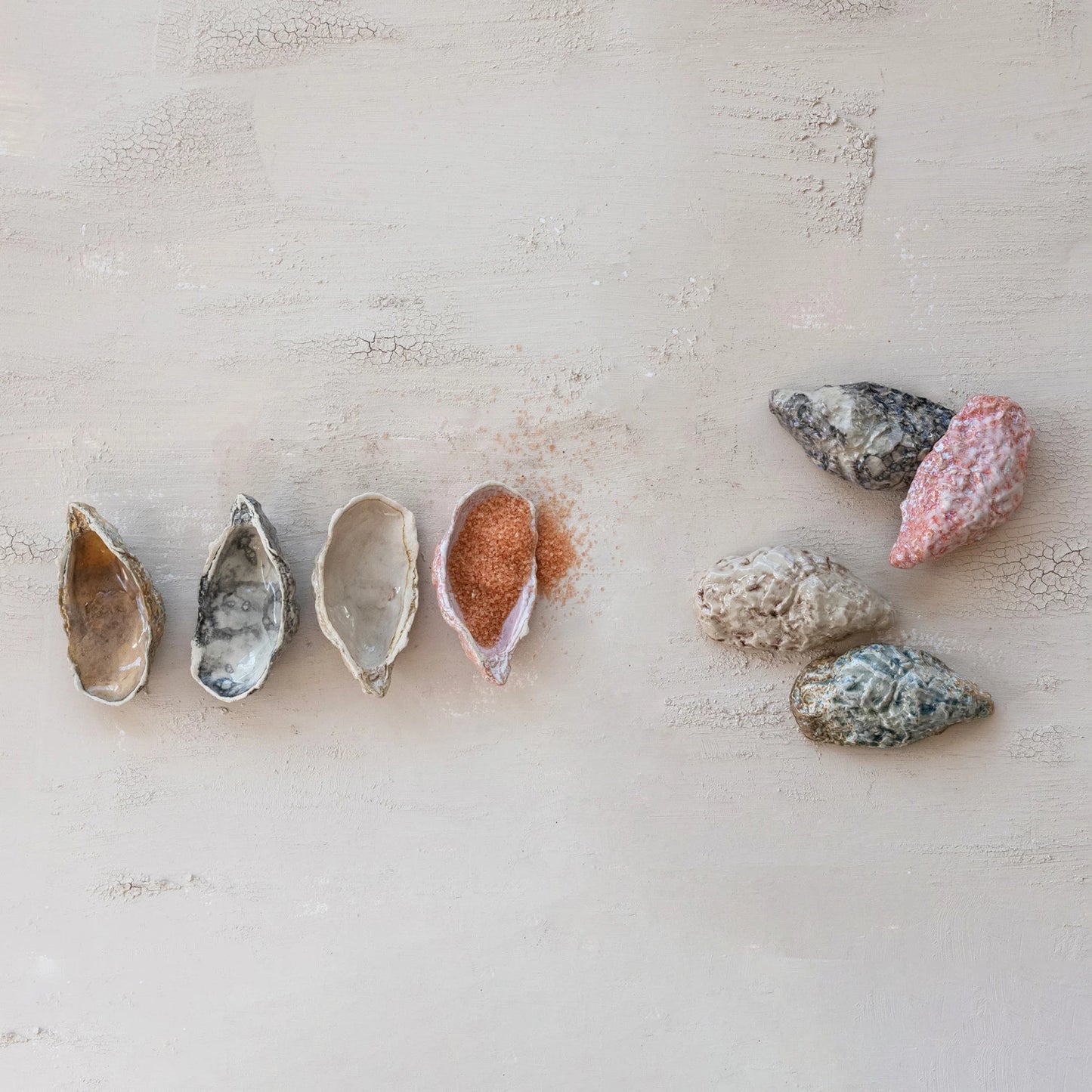 Stoneware Oyster Shaped Dish