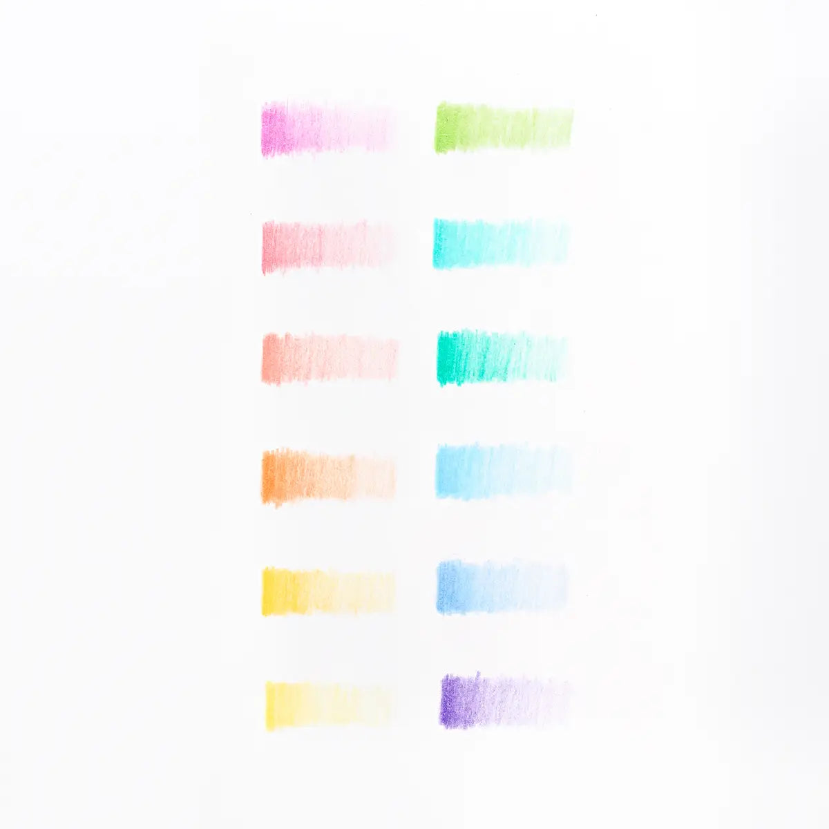 Pastel Hues Colored Pencils – Set of 12