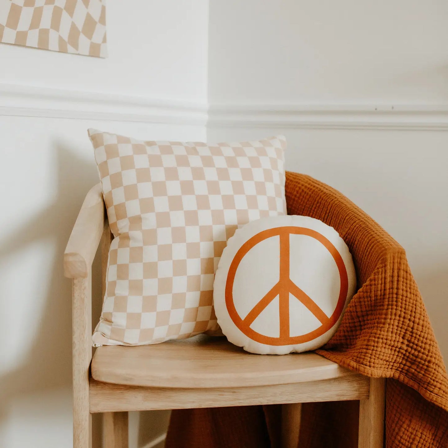 Printed Canvas Pillow