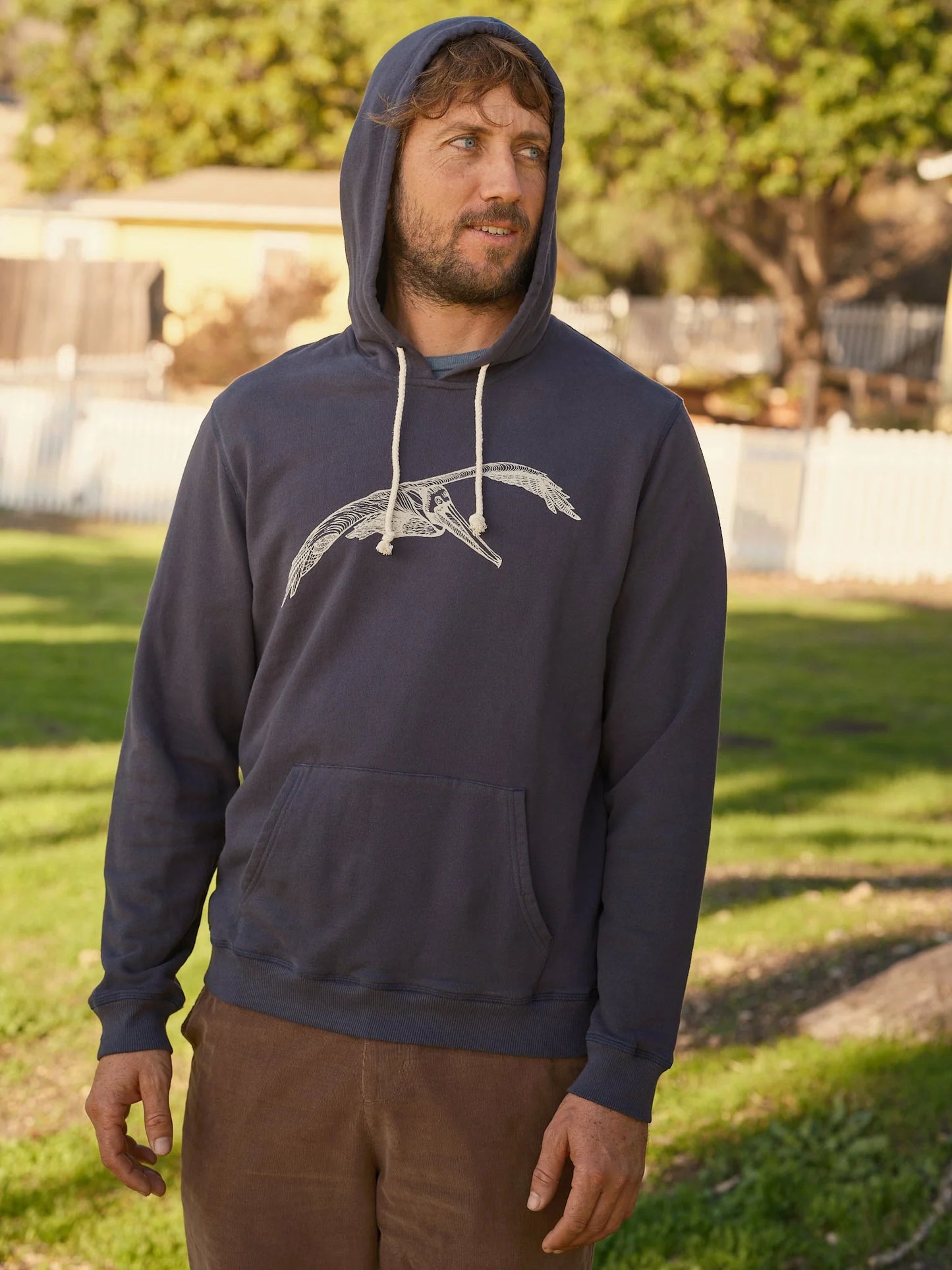 Pelican Pullover in Faded Navy