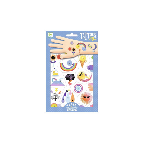 Weather Emoji Tattoos