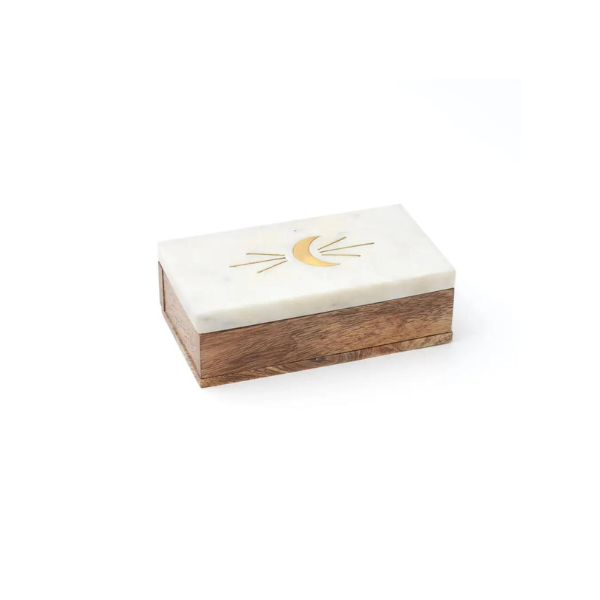 Crescent Moon Treasure Box
