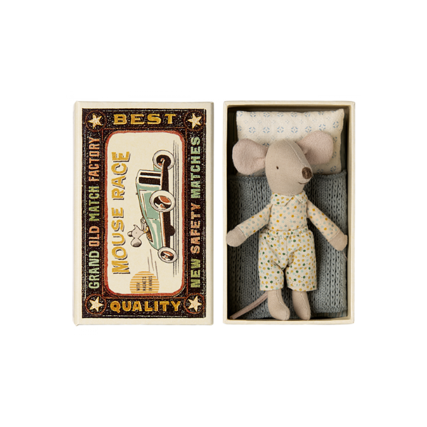 Little Brother Mouse in Matchbox