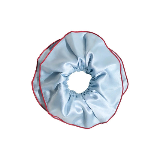 Double-Layer Silk Scrunchie