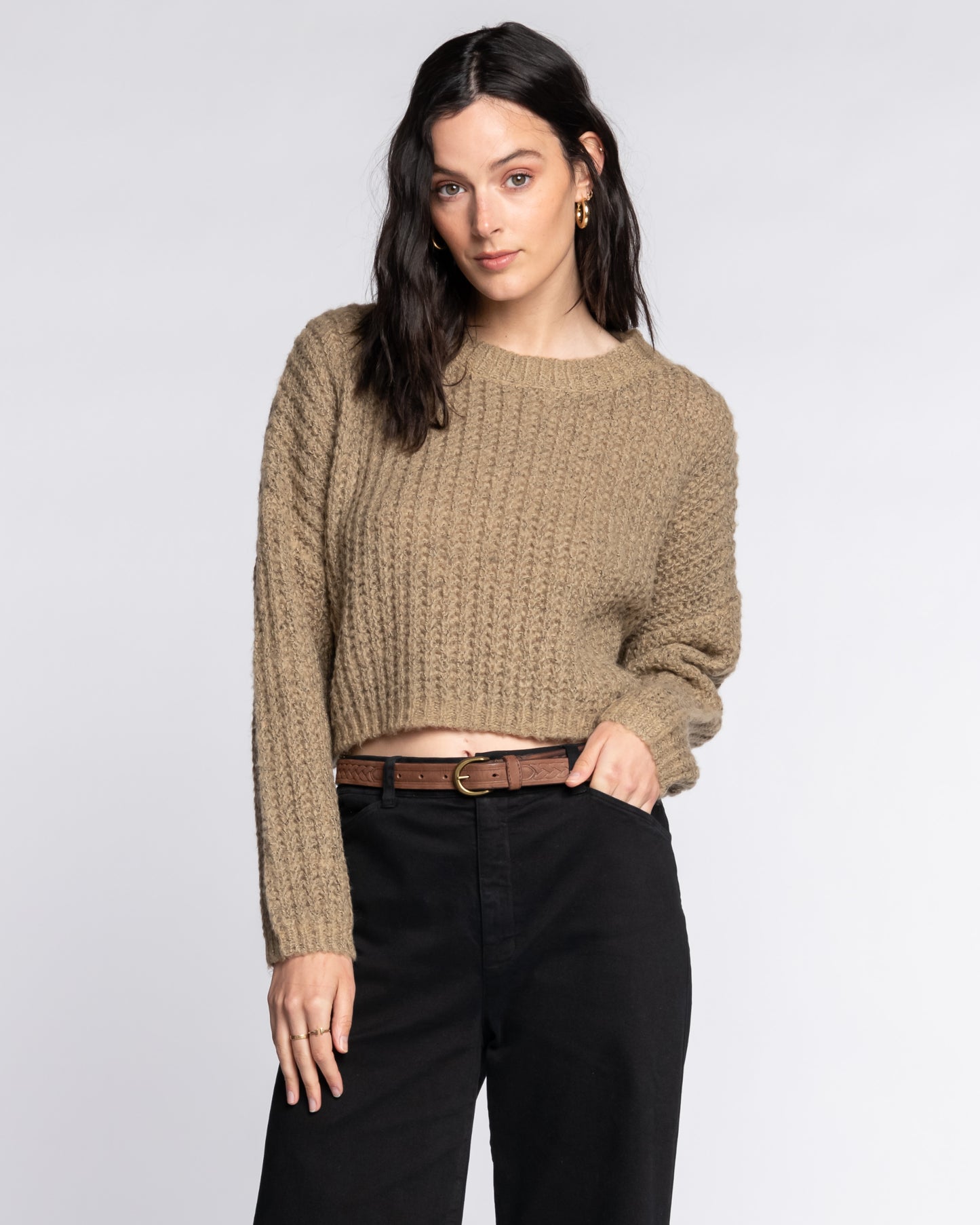 Kaylee Basic Crew Sweater