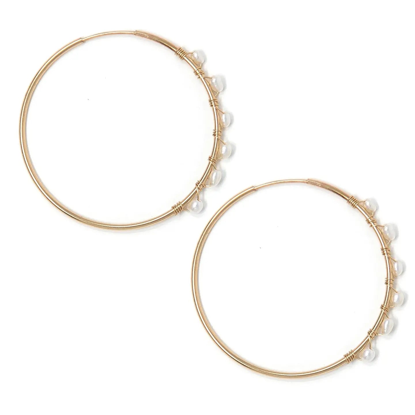 Sea Hoop Earrings