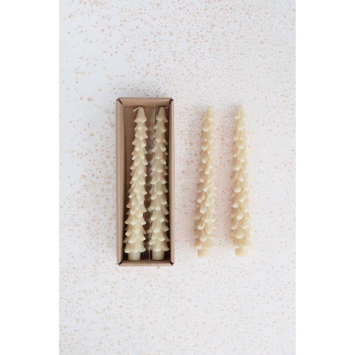 Tree Taper Candle Set