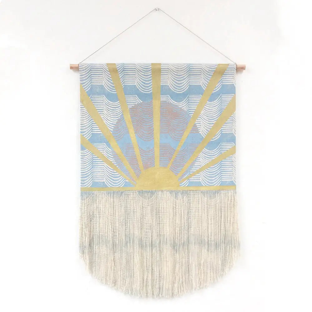 Wave and Rays Wall Hanging