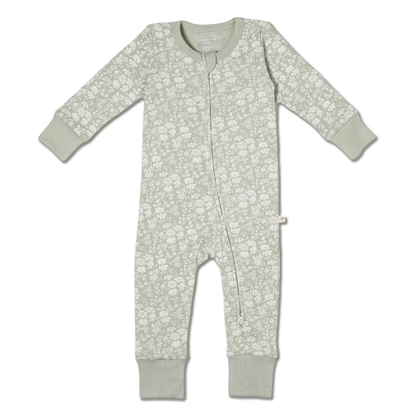 Organic 2-Way Zip Romper