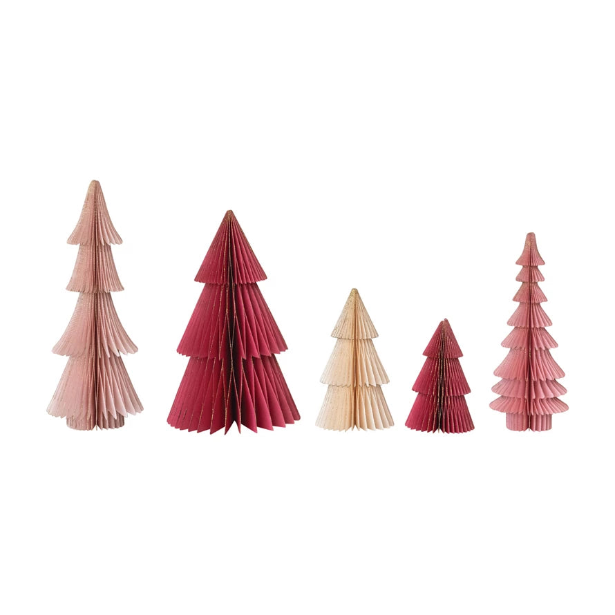 Handmade Folding Honeycomb Trees