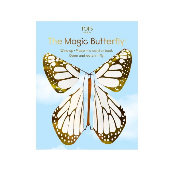 Metallic Magic Flying Butterfly