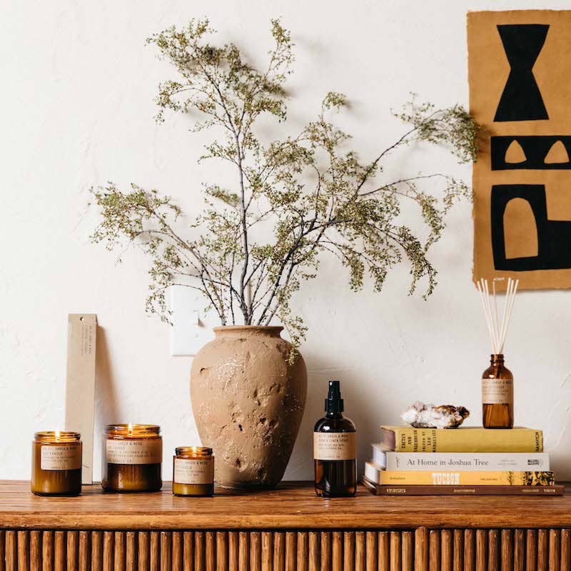 Amber & Moss Candle