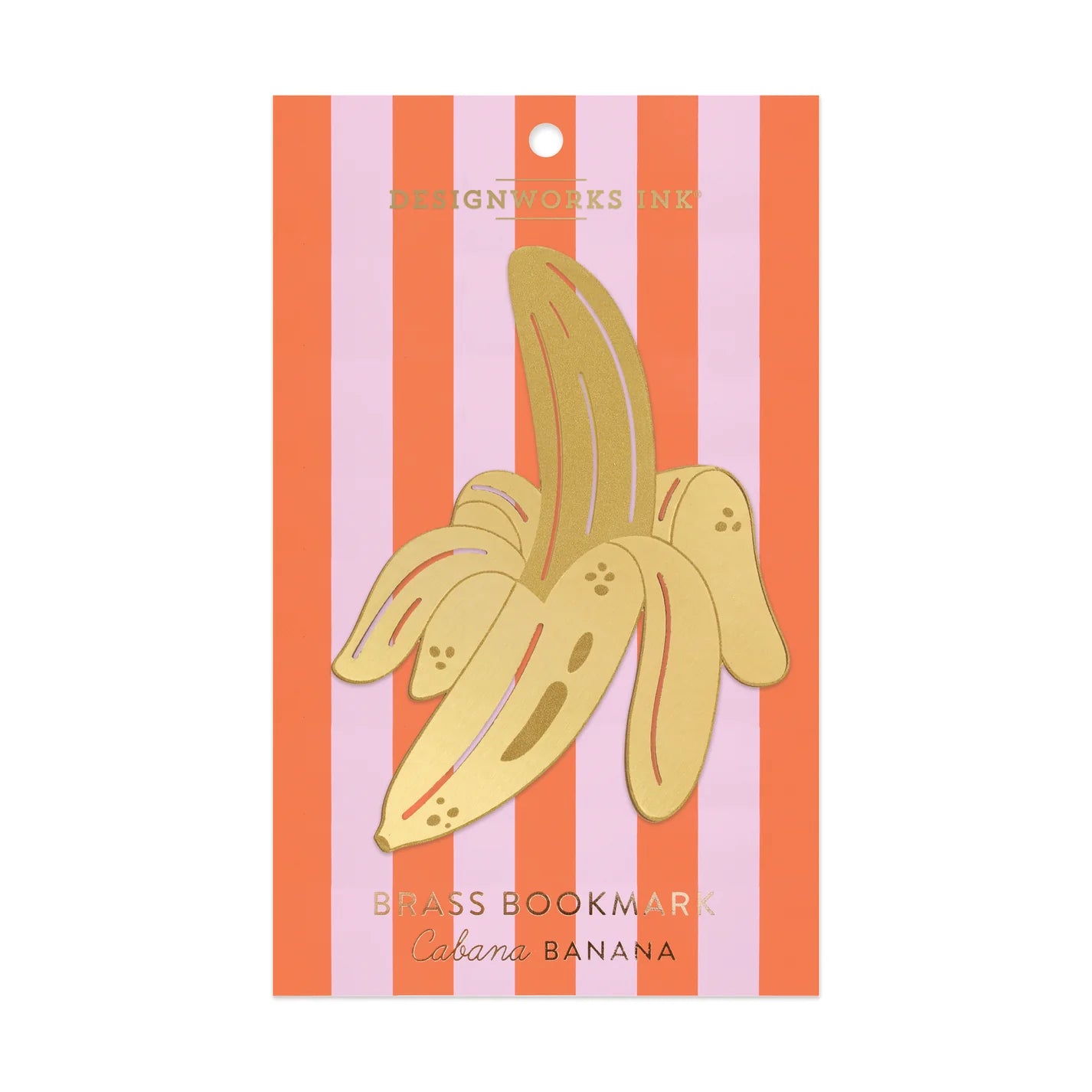 Gold Metal Bookmark