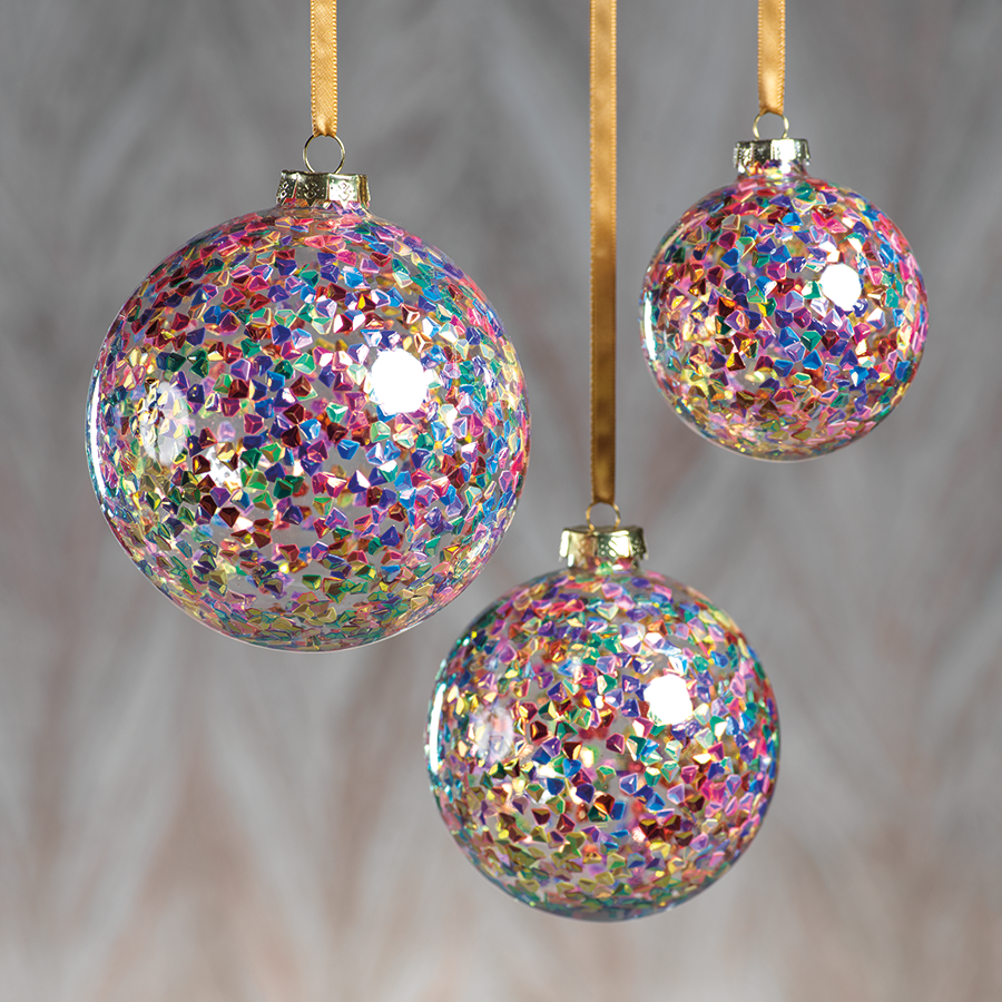 Multicolor Sequin Ornament