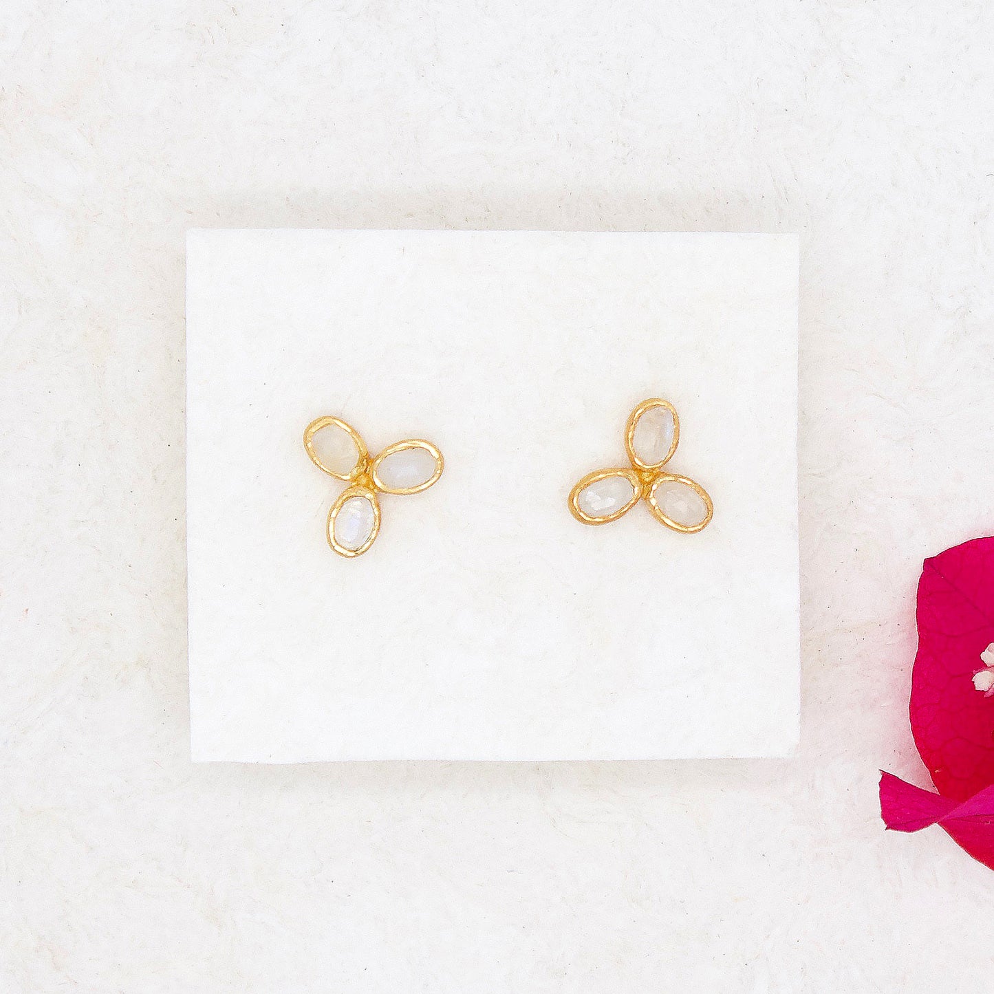 Flower Trio Stud